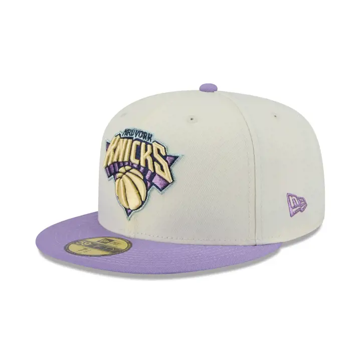 Casquette New York Knicks NBA Color Pack 59FIFTY Argent/Violet/Gris