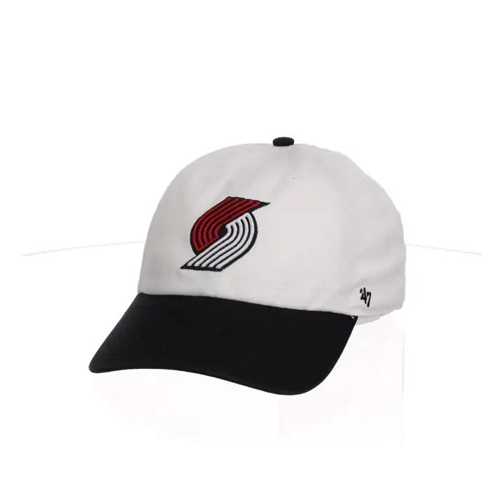 Portland Trail Blazers NBA Casquette '47 White 2T Clean Up BLA/NOI