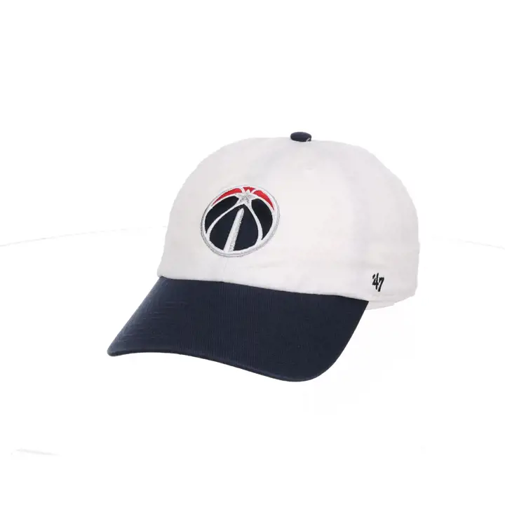 Casquette NBA Washington Wizards '47 Clean Up blanc/marine pour enfant