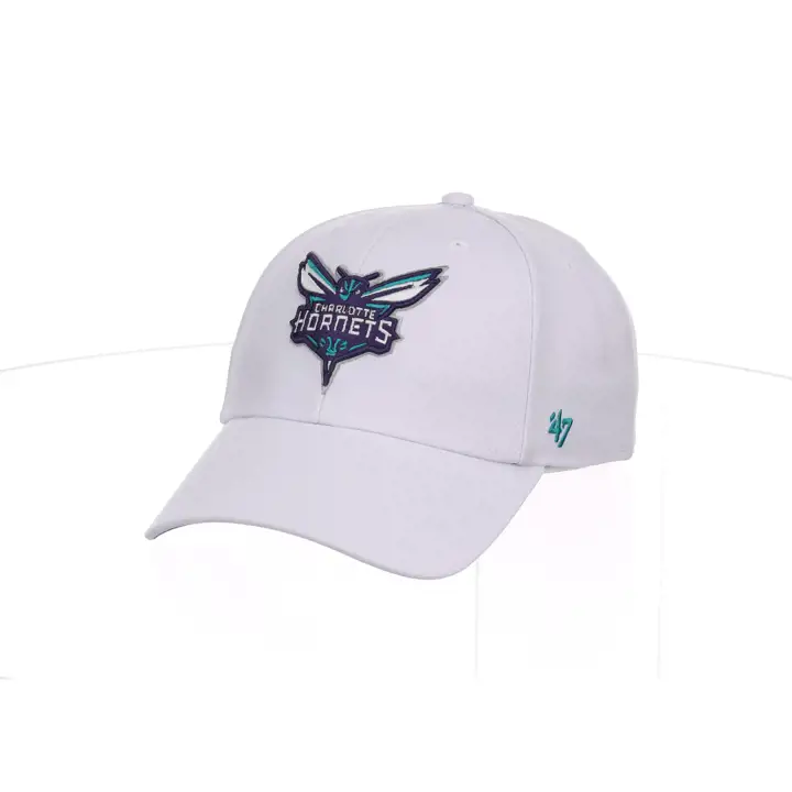 Charlotte Hornets NBA '47 White Pop MVP WHT/TEAL