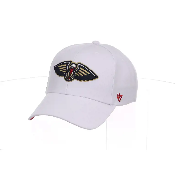 New Orleans Pelicans NBA '47 White Pop MVP BLANC/ROUGE