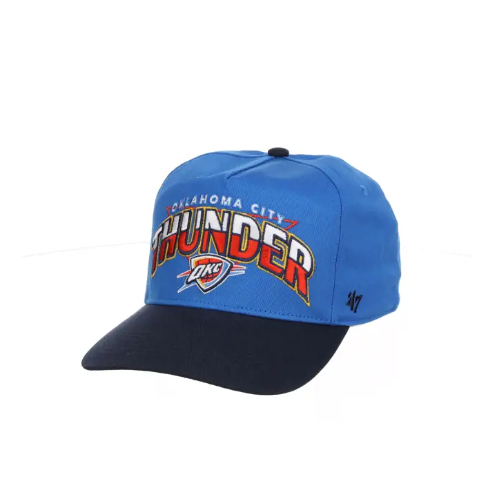 Oklahoma City Thunder NBA Casquette ajustable '47 Perimeter Hitch Bleu/MARINE/VERT GRIS