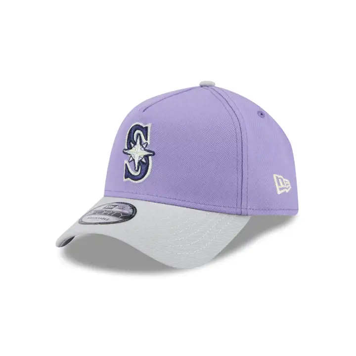 CASQUETTE SEATTLE MARINERS MLB SP25 COLOR PACK PUR AF9FORTY BLANC/MARINE