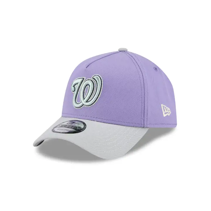 Casquette MLB SP25 COLOR PACK AF9FORTY Nationals Blc/Bleu Marine