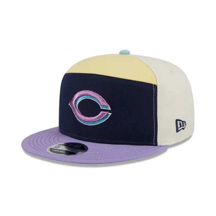 CASQUETTE CINCINNATI REDS MLB SP25 COLOR PACK SP9FIFTY MARINE/JAUNE/VIOLET