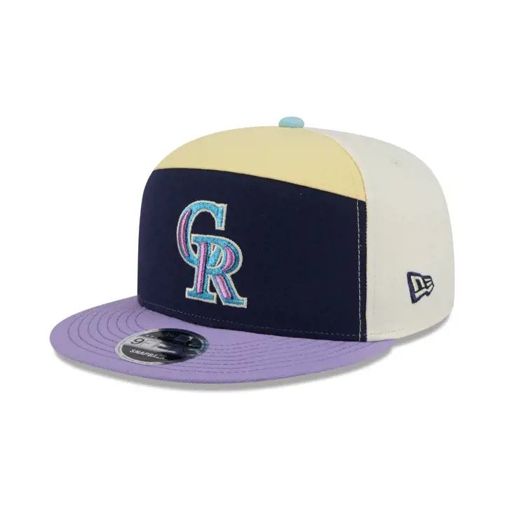COLORADO ROCKIES MLB SP25 COLOR PACK SP9FIFTY NAVY/YEL/PUR