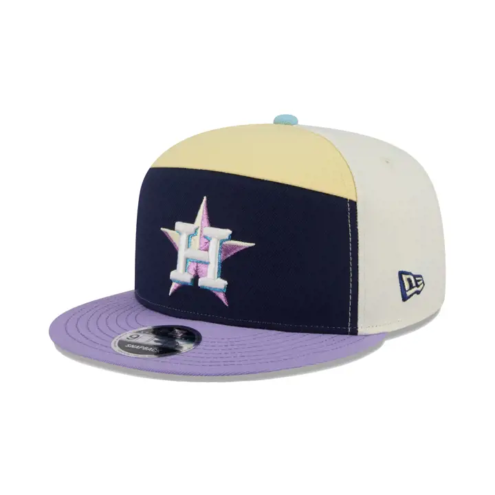 HOUSTON ASTROS MLB SP25 COLOR PACK SP9FIFTY MARINE/JAUNE/VIOLET