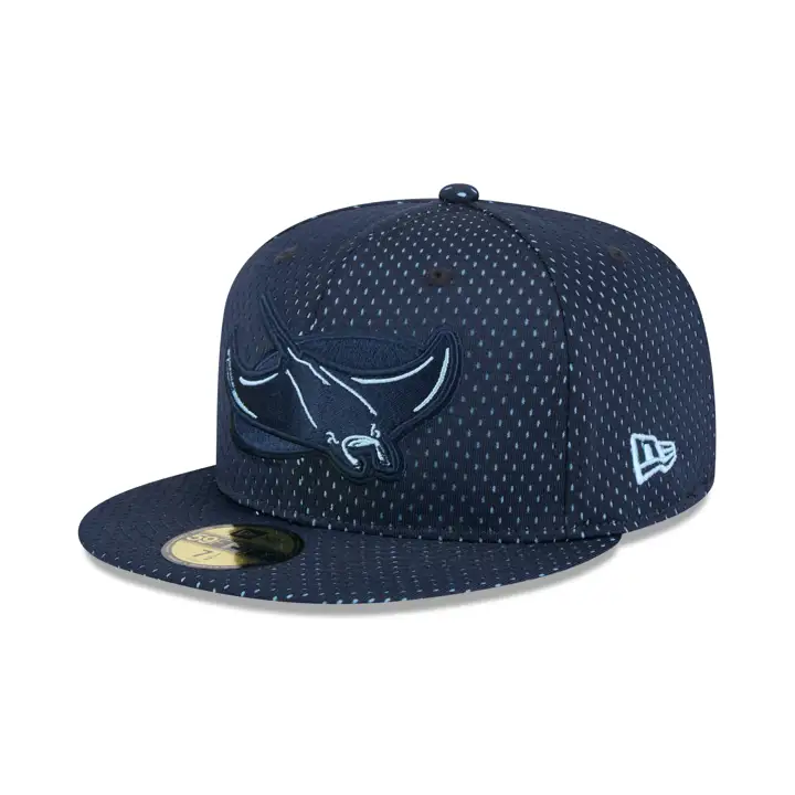 CASQUETTE TAMPA BAY RAYS MLB OTC MESH POP 59FIFTY MARINE