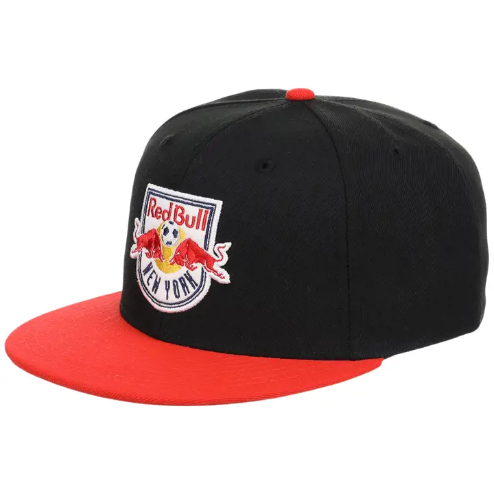 New York Red Bulls MLS CASQUETTE AJUSTABLE NOIR/ROUGE
