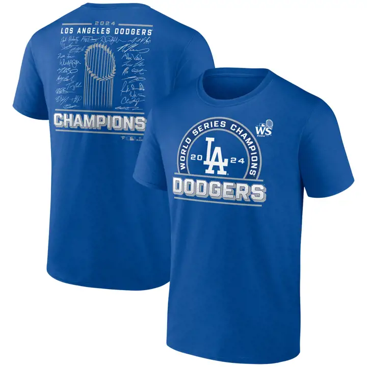 T-shirt Los Angeles Dodgers MLB WS Champ Effectif 24 RBL