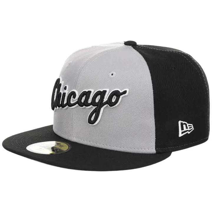 Casquette White Sox MLB LHD Pinwheel 59FIFTY Gris/Noir/Gris