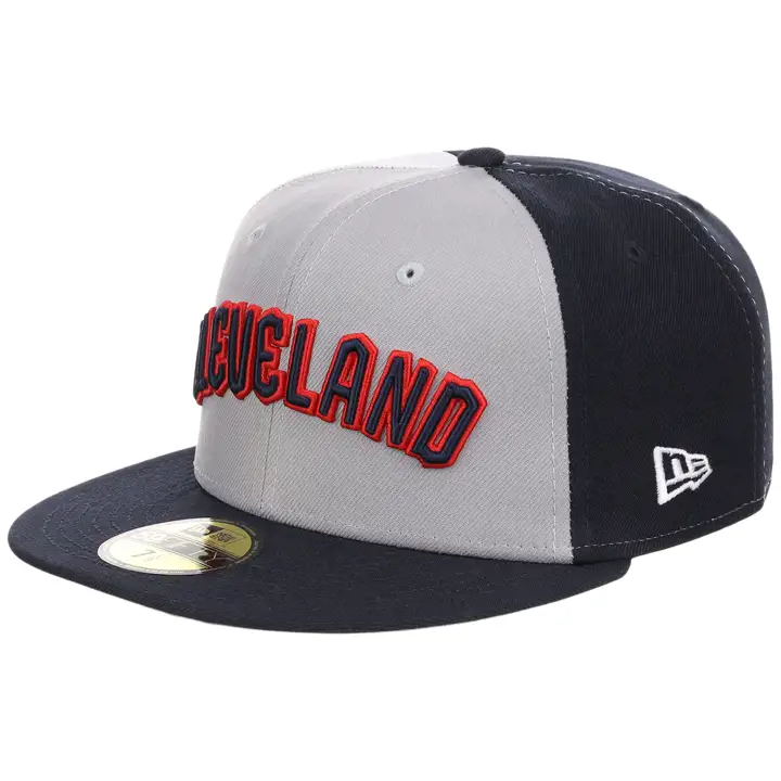 Casquette 59FIFTY Pinwheel MLB LHD Guardians Gris/bleu marine/gris