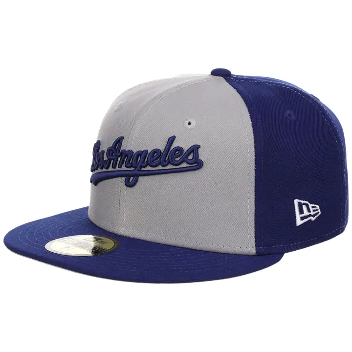 Casquette 59FIFTY L.A Dodgers MLB LHD Pinwheel gris/bleu/gris