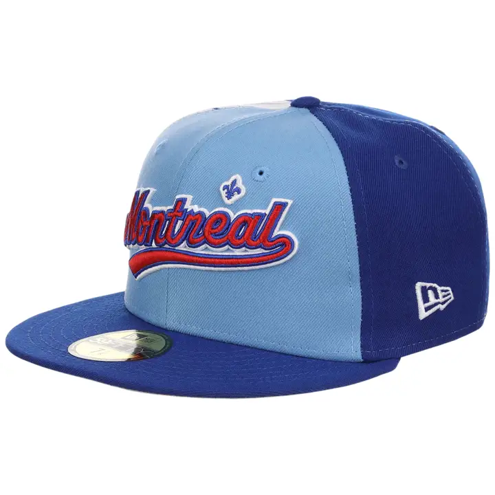 Montreal Expos MLB LHD Jersey Pinwheel 59FIFTY  lbl/bleu/gris