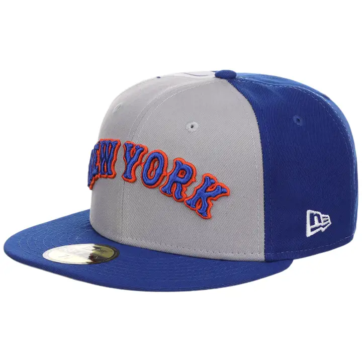 Casquette New York Mets MLB LHD Jersey Pinwheel 59FIFTY gris/bleu/gris
