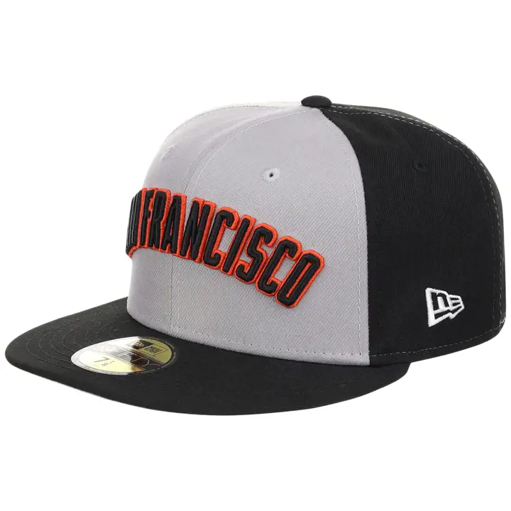 Giants MLB LHD Jersey Pinwheel 59FIFTY  Gris/Noir/Gris