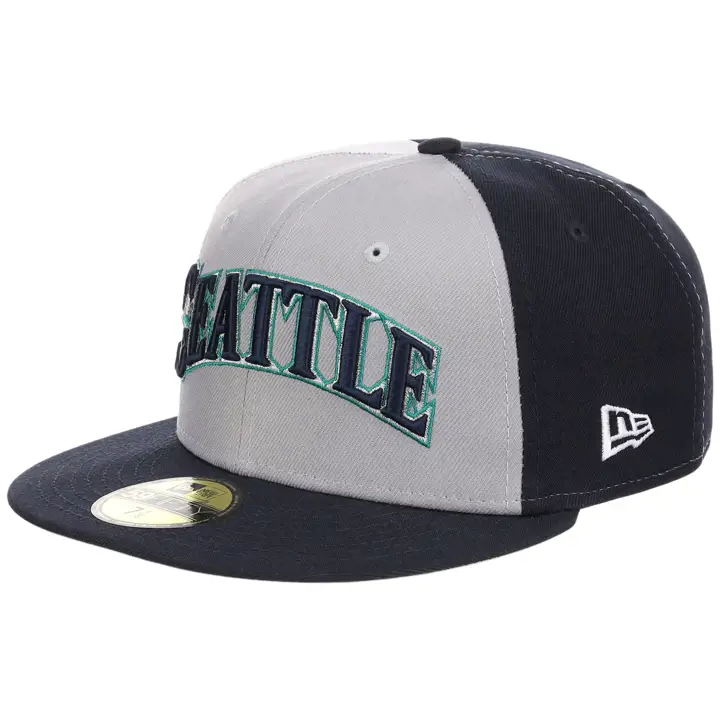 Casquette 59FIFTY Pinwheel LHD MLB Mariners Gris/marine/gris