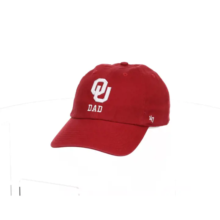 Casquette ajustable Oklahoma Sooners NCAA Dad Clean Up