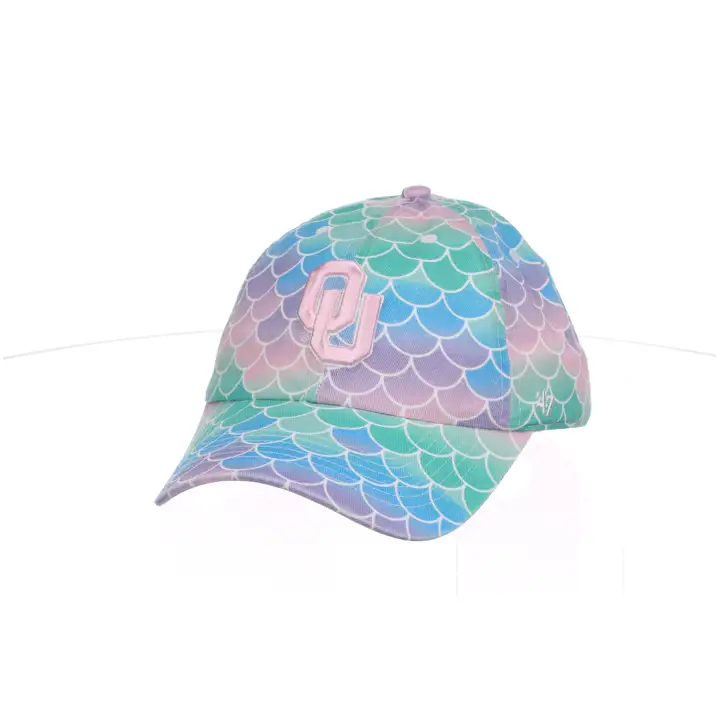 Casquette enfant Oklahoma Sooners NCAA Mermaid Clean Up turquoise