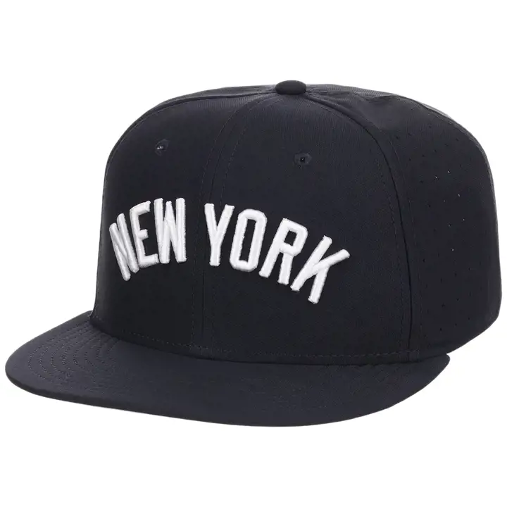 New York Yankees MLB LHD Nike Replica Ajustée Marine/GRIS