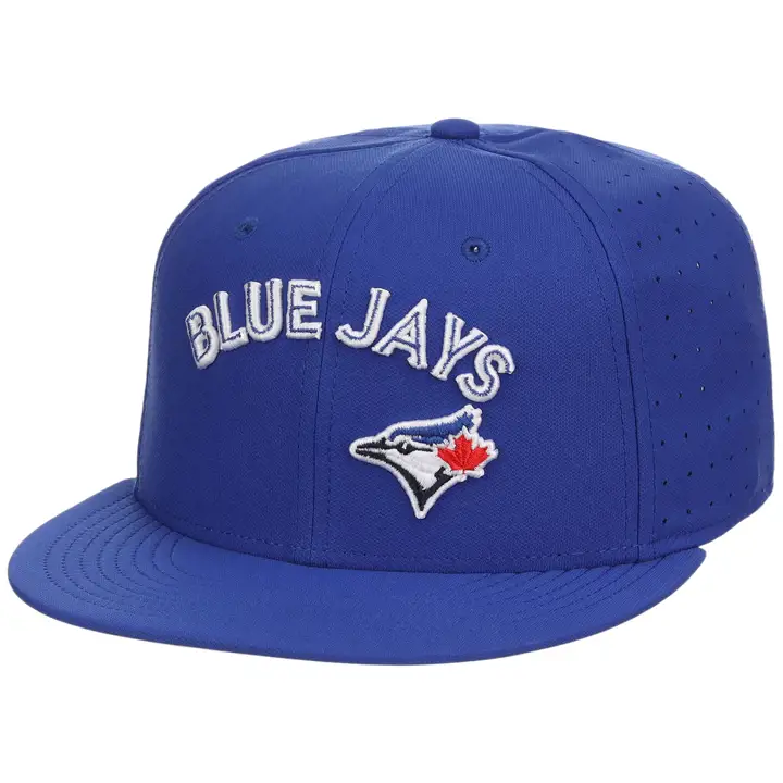 Blue Jays de Toronto MLB LHD Nike Replica Ajusté Bleu/GRIS