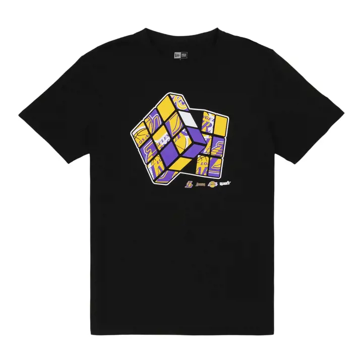 T-shirt Rubik's NBA Houston Rockets NOIR