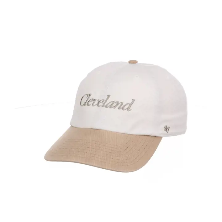 Casquette souple ajustable '47 MLB Cleveland Guardians Limestone/Khaki