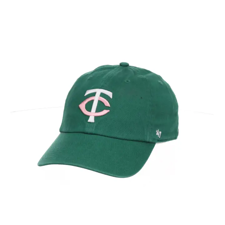 Casquette '47 Clean Up KGRN des Minnesota Twins MLB verte pastèque