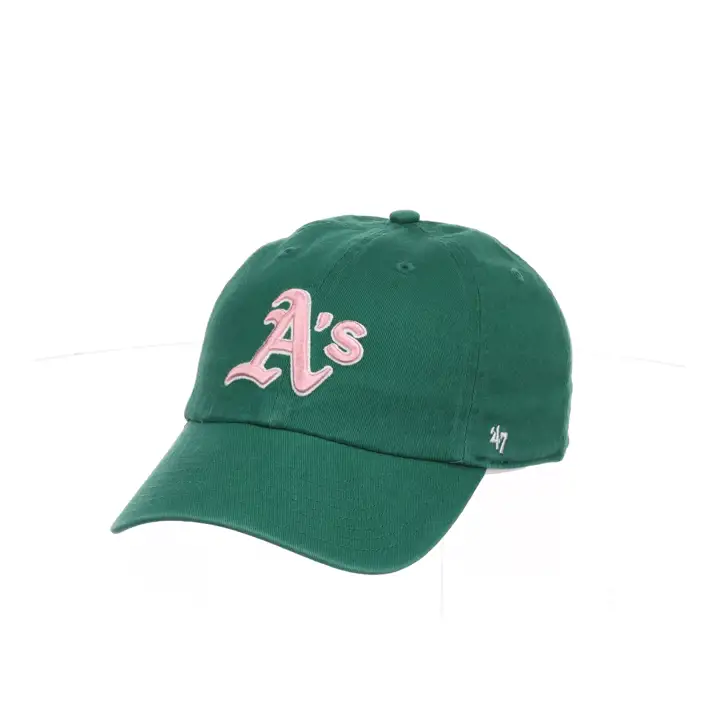Casquette Oakland Athletics MLB verte motif pastèque '47 Clean Up KGRN