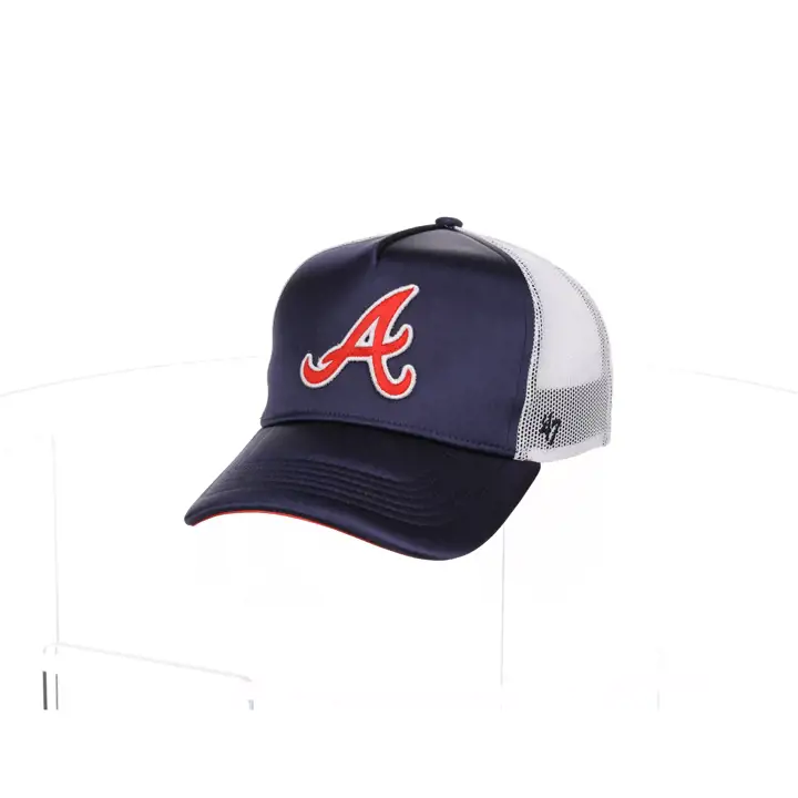Atlanta Braves MLB Femme Izzy Satin '47 MVP DT Marine