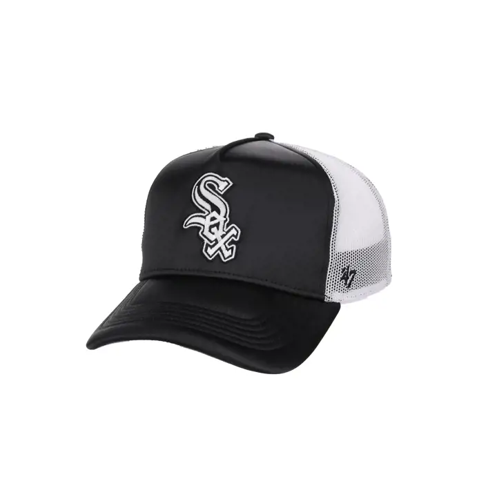 Chicago White Sox MLB Femme Izzy Satin '47 MVP DT Noir