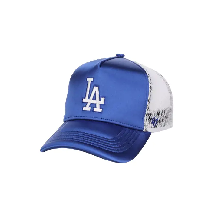 Los Angeles Dodgers MLB Femme Izzy Satin '47 MVP DT Bleu