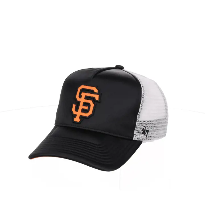 San Francisco Giants MLB Femme Izzy Satin '47 MVP DT Noir