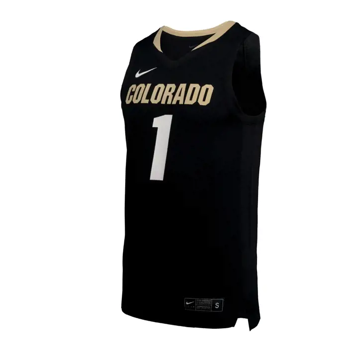 Maillot de basketball réplique NCAA Colorado Buffaloes Noir