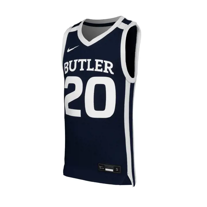 Maillot de basket-ball réplique Butler Bulldogs NCAA pour enfant – Bleu marine