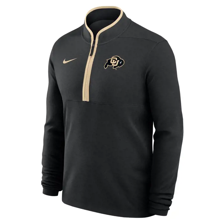 Colorado Buffaloes NCAA Victory 1/4 Zip Blk
