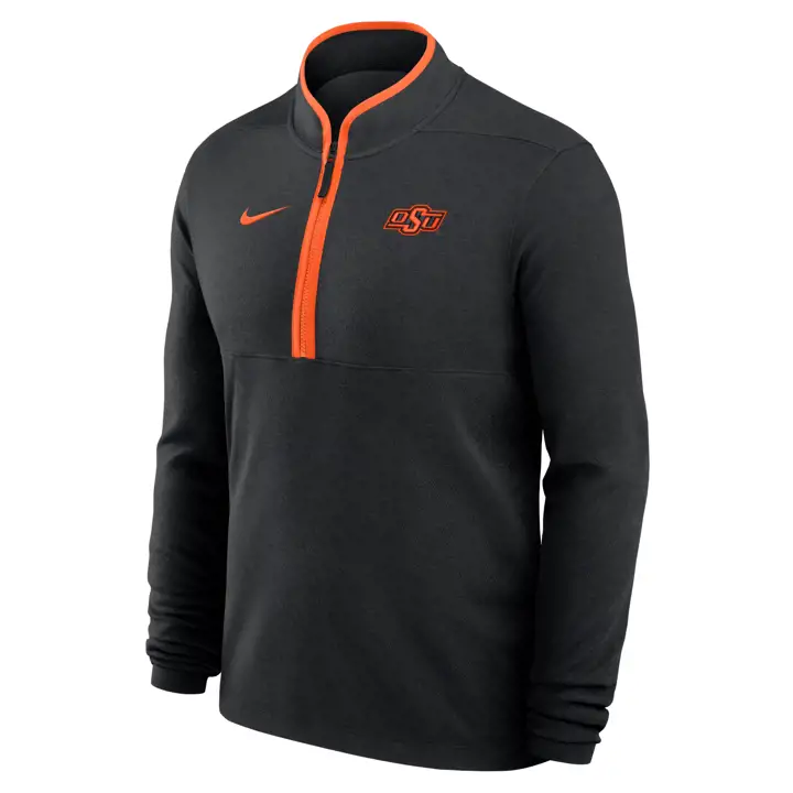Oklahoma State Cowboys NCAA Victoire 1/4 Zip Noir