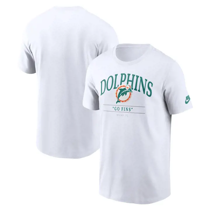 T-shirt Miami Dolphins Nike Local Pack manches courtes 24 WHT