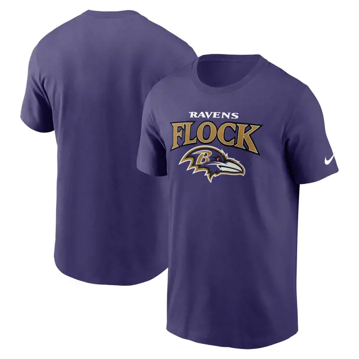 T-shirt Nike Baltimore Ravens Local Pack SS 24 PUR