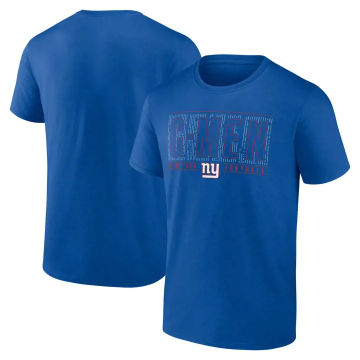 T-shirt New York Giants Fanatics Hometown 24 BLEU