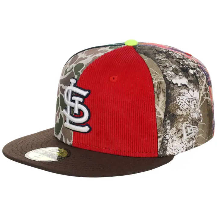 "Cardinals MLB x Chase B « What The » 59FIFTY Multicolore/Flanelle/Rose"