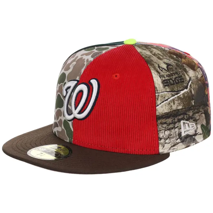"Nationals MLB x Chase B « What The » 59FIFTY Multi/Flanelle/Rose"