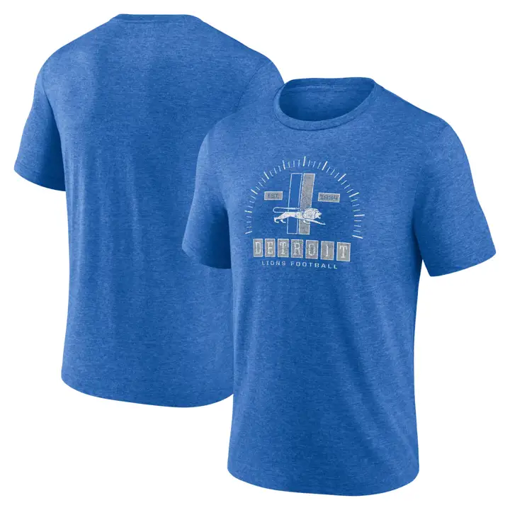 T-shirt « Passing Tee Hometown » des Lions de Detroit Fanatics bleu