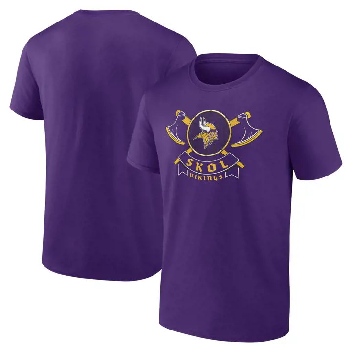 T-shirt Hometown Rushing Fanatics des Vikings du Minnesota