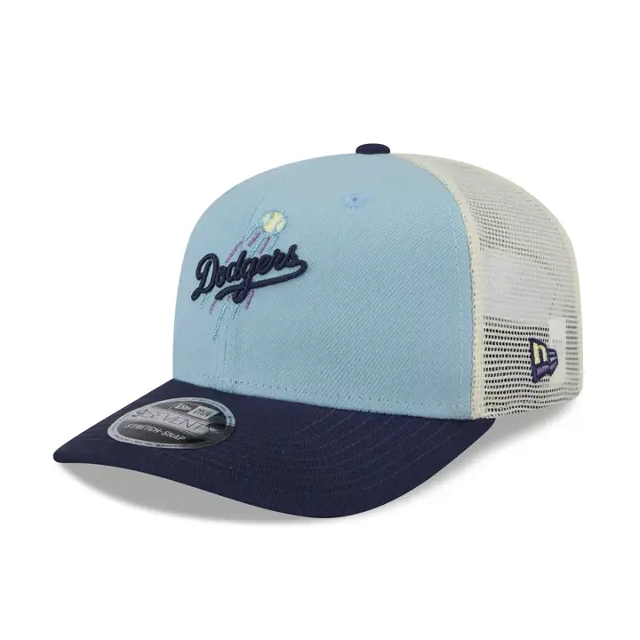 Los Angeles Dodgers MLB NEW ERA HR HUES 9SEVENTY TRUCKER lbl