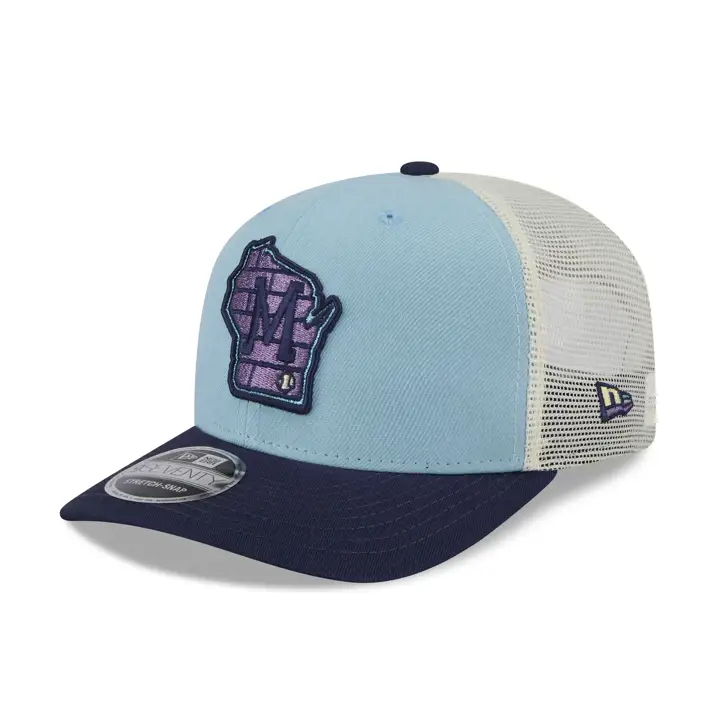 Milwaukee Brewers MLB NEW ERA HR HUES 9SEVENTY TRUCKER lbl