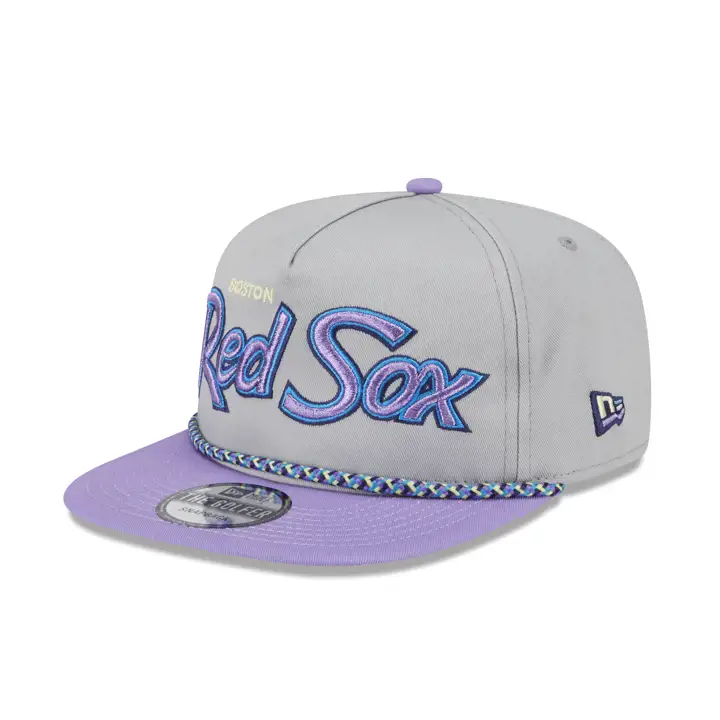 Boston Red Sox MLB NEW ERA HR HUES 2TONE GOLFER gris/ violet