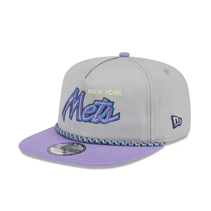 New York Mets MLB NEW ERA HR HUES 2TONE GOLFER gris/vlt