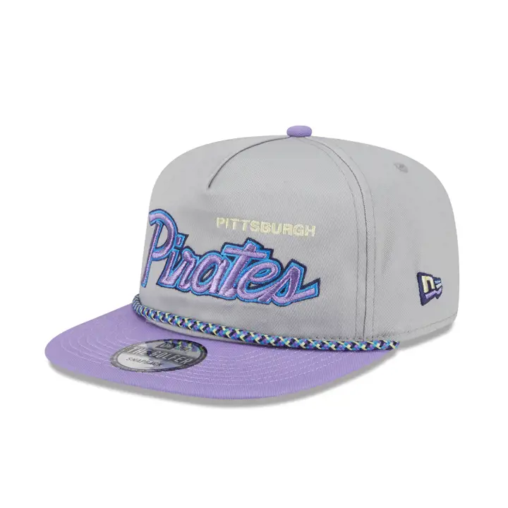 Pittsburgh Pirates MLB NEW ERA HR HUES 2TONS GOLFER gris/vlt