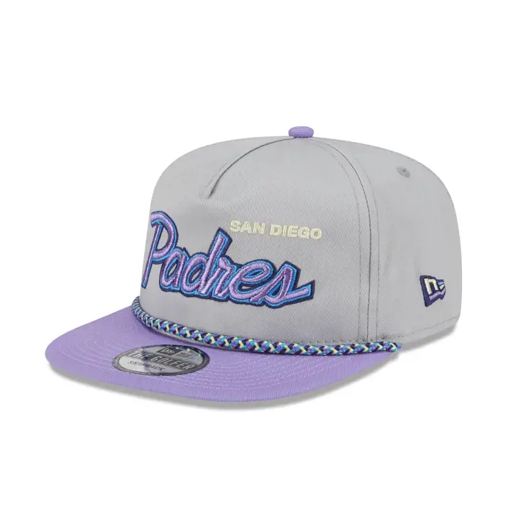 San Diego Padres MLB NEW ERA HR HUES 2TONE GOLFER gris/ violet
